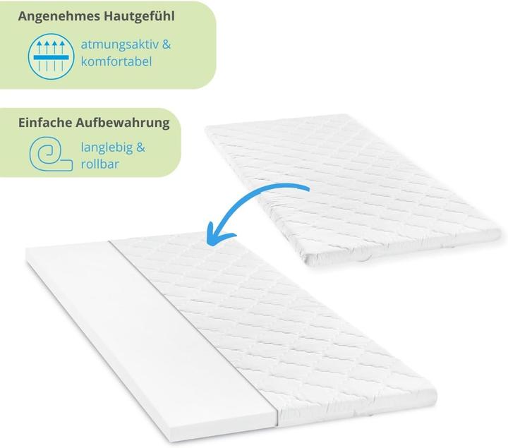 Produktbild Bodyprotect Kaltschaum Matratzentopper 90x200 cm (90 x 200 cm)