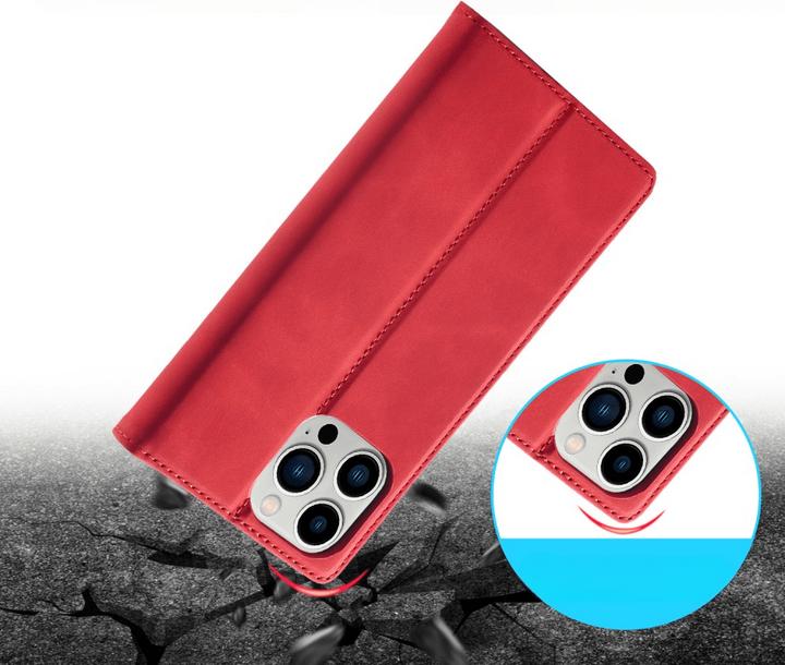 Immagine prodotto LC.Imeeke iPhone 16 Pro Max - Custodia Flip Vintage (Apple iPhone 16 Pro Max)