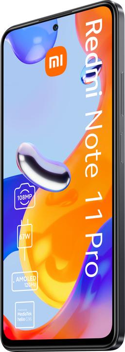 Immagine prodotto Xiaomi Redmi nota 11 Pro (128 GB, Grigio grafite, 6.67", Doppia SIM Ibrida, 108 Mpx, 4G)
