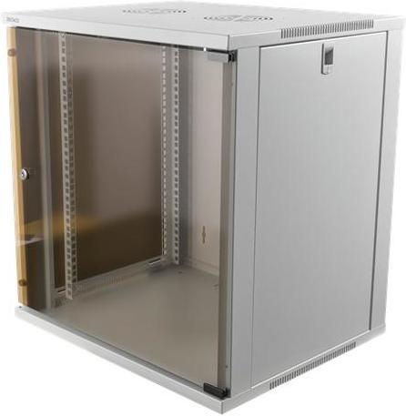 Deltaco rack cabinet 12U Freestanding rack White (19 inch rack)