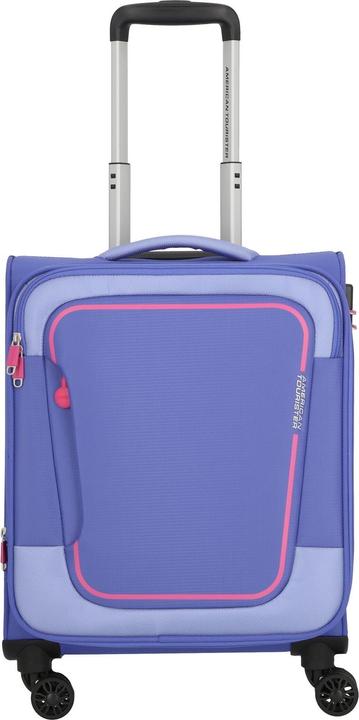 American Crew Pulsonic 4 Rollen Kabinentrolley 55 cm mit Dehnfalte (35 l, Handgepäck (bis 50l))