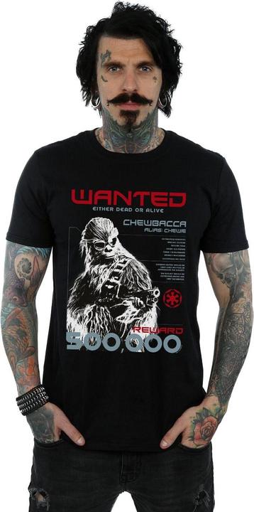 Image du produit Star Wars - T-shirt HAN SOLO CHEWIE WANTED - Homme (XL)