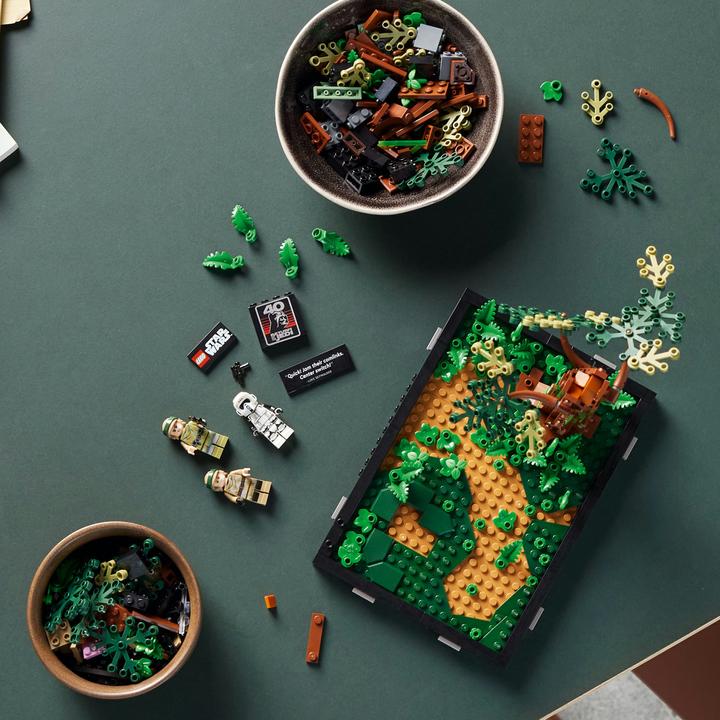 Produktbild LEGO Verfolgungsjagd auf Endor - Diorama (75353, LEGO Star Wars)