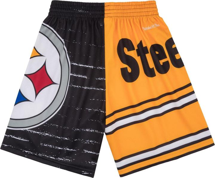 Immagine prodotto Mitchell & Ness Pantaloncini da basket M&N Pittsburgh Steelers JUMBOTRON 3.0 - L (L)