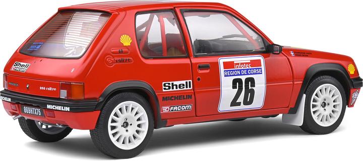 Image du produit Solido 1:18 Peugeot 205 PTS rouge #26