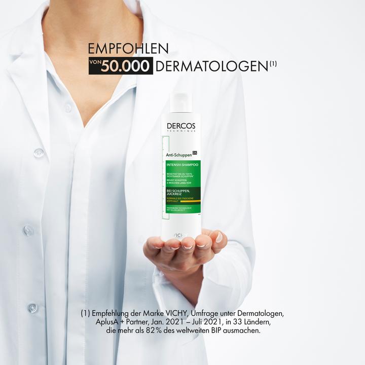 Actual product image Vichy Dercos Anti-Schuppen Shampoo trockene Kopfhaut (200 ml, Liquid shampoo)