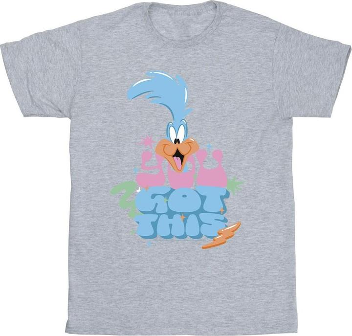 Actual product image Looney Tunes Boys Roadrunner You Got This T-Shirt (128)