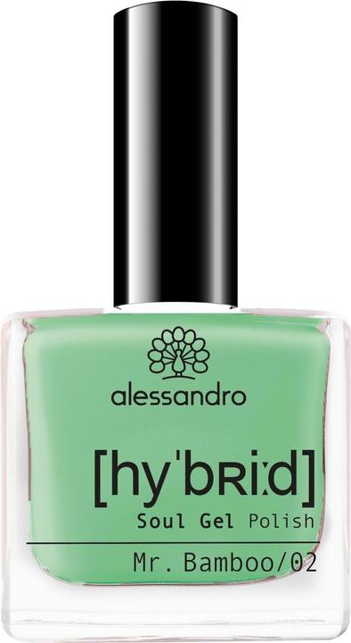 Produktbild Alessandro Hybrid Soul Gel Polish Mr Mamboo (133 Mr. Bamboo, Farblack)