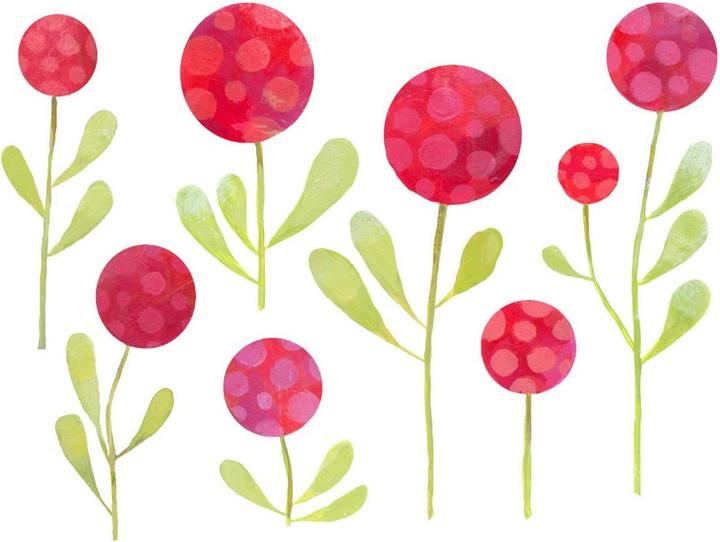 Image du produit Trenddeko Blanz - Fleurs de la forêt (40 x 30 cm)