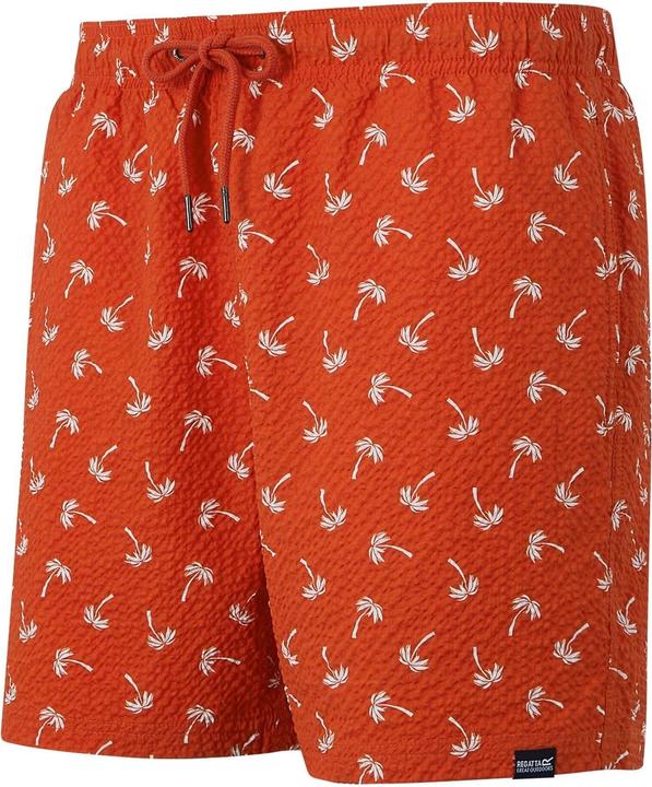 Actual product image Regatta Mens Loras Palm Swim Shorts (S)