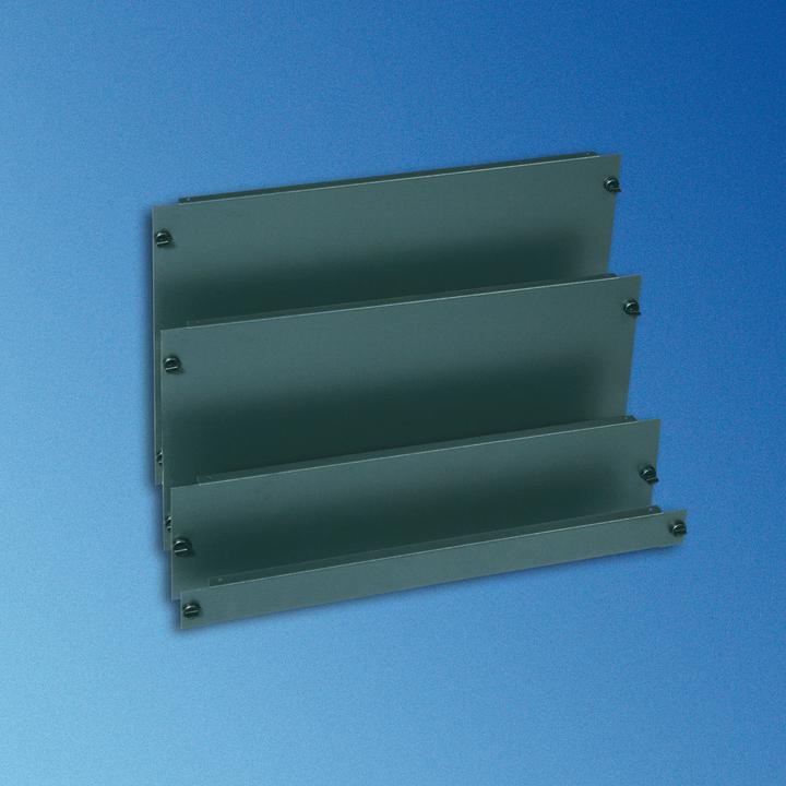 Produktbild Vertiv Knürr() zub.Blindplatte Quick-Fix, 2HE, Lichtgrau, (3-Stück)