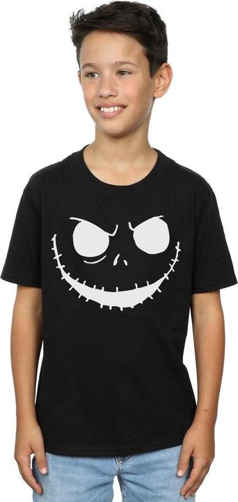 Immagine prodotto Disney Nightmare Before Christmas Jack's Face Bold Maglietta Ragazzi (116)
