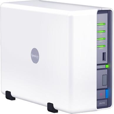 Produktbild Synology DS210j, NAS DiskStation für 2 Festplatten, ohne HD