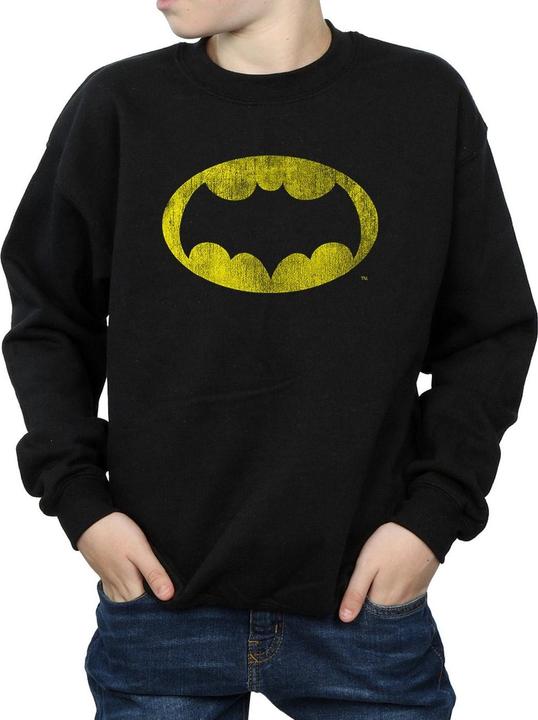 Image du produit - Sweat BATMAN TV SERIES DISTRESSED LOGO - Garçon (116)