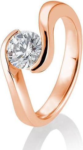 Produktbild Breuning Ring Schwung 0,80-1,50 ct. (48, 750/18 K Gold)