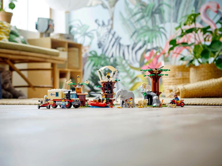Image du produit LEGO Camp de sauvetage des animaux (60307, LEGO City, LEGO difficiles à trouver)