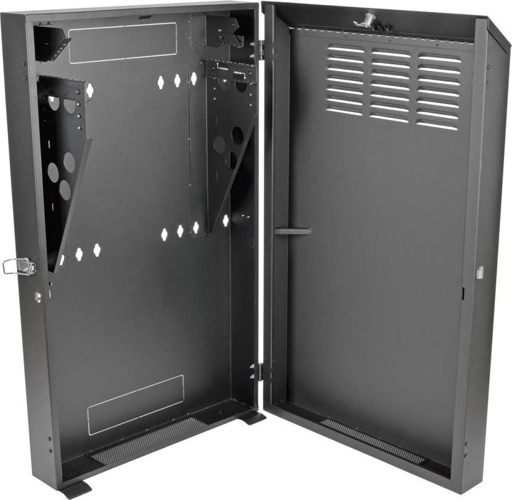 Eaton Armadio rack SmartRack 6U a basso profilo con montaggio verticale per server e montaggio a parete (6 HE, Rack da 19 pollici)