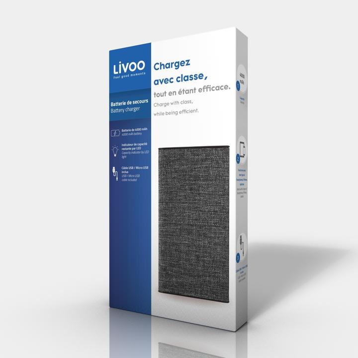 Actual product image Livoo Battery charger (4000 mAh)