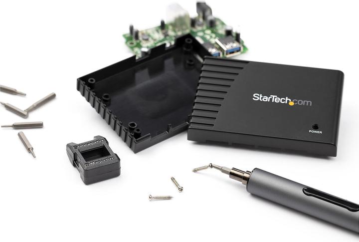 Immagine prodotto StarTech Mini cacciavite elettrico - mini cacciavite a batteria per i lavori di elettronica, laptop (Batteria ricaricabile)