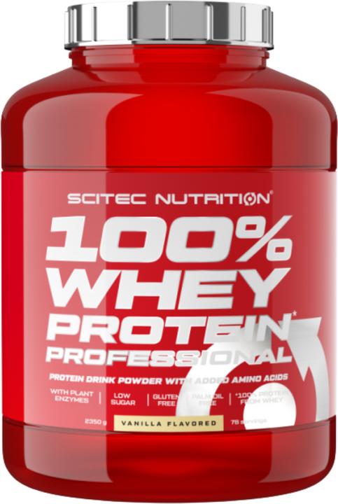 Produktbild Scitec 100% Whey Protein Professional (Vanille, 1 Stk., 2350 g)