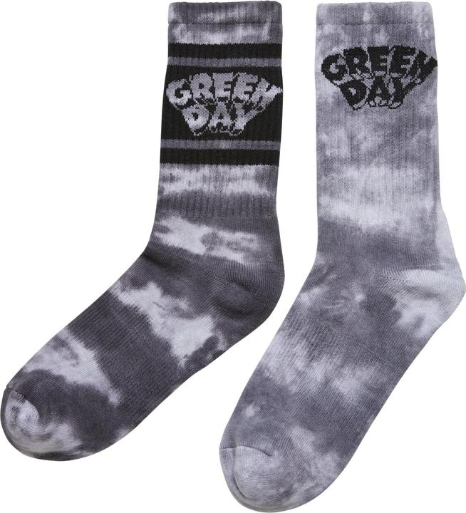 Image du produit Merchcode Chaussettes Tie Die Green Day 2-Pack - 139833 (lot de 2, 47 - 50)
