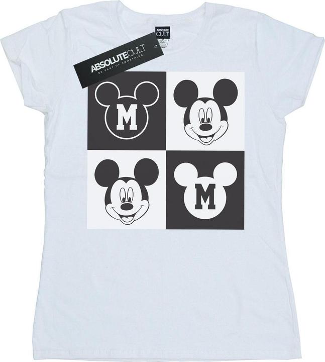 Produktbild Disney Mickey Mouse Smiling Squares TShirt (XXL)