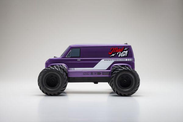 Produktbild Kyosho Monster Truck Fazer Mk2 Mad Van 4WD, Violett, ARTR, 1:10 (RTR Ready-to-Run)