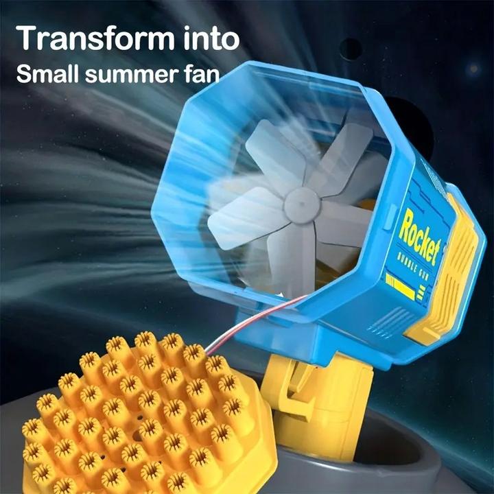 Image du produit Outdoor Active 40-trous Machine à bulles de savon électrique, pistolet à bulles de savon automatique