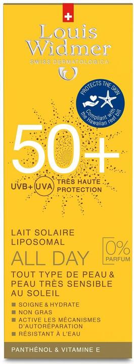 Image du produit Louis Widmer Tous les jours (Crème solaire, SPF 50+, 100 ml, 136 g)