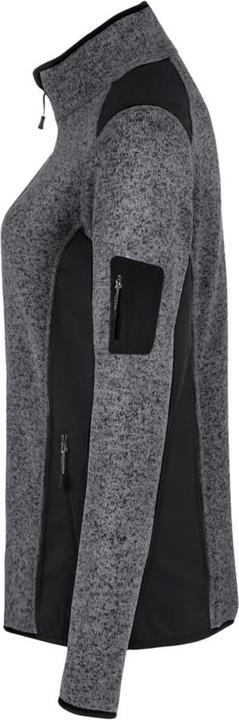 Actual product image Hakro Ladies' fleece jacket Churchill anthracite mottled, size L (L)