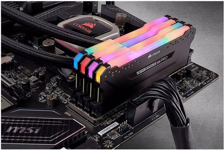 Produktbild Corsair Vengeance RGB Pro (4 x 16GB, 3600 MHz, DDR4-RAM, DIMM)