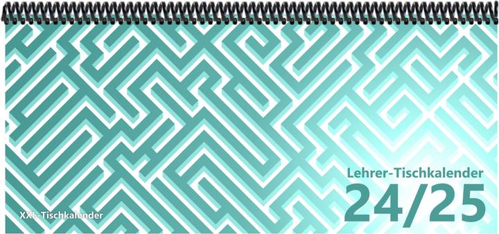 Produktbild Lehrer - Tischkalender 2024/25 (Harter Einband)