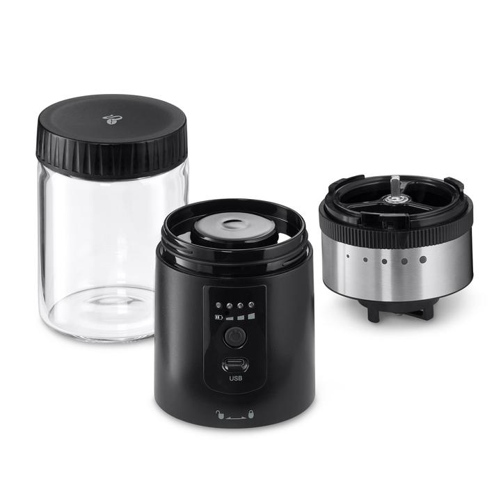 Actual product image Tchibo Coffee grinder with glass container