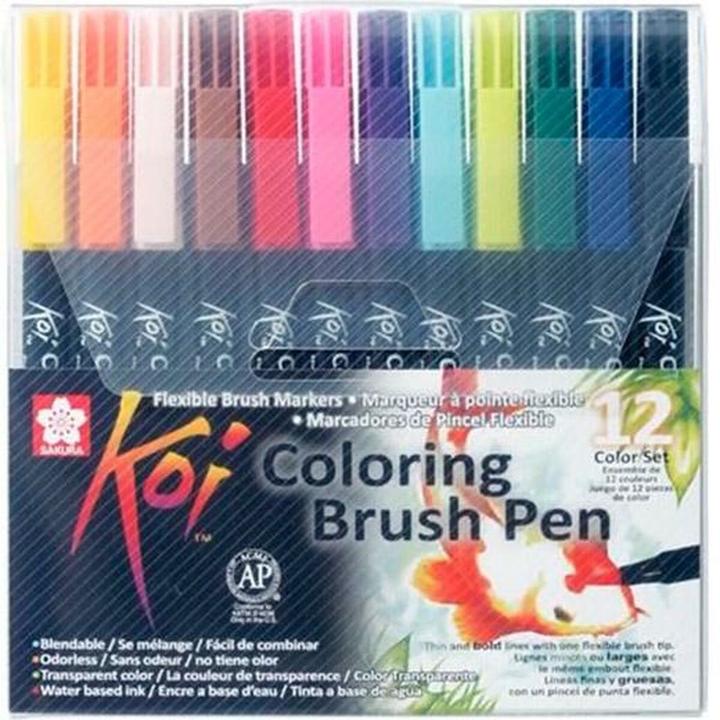 Immagine prodotto Sakura Pennello Koi Colorare (Multicolore, 12 x)
