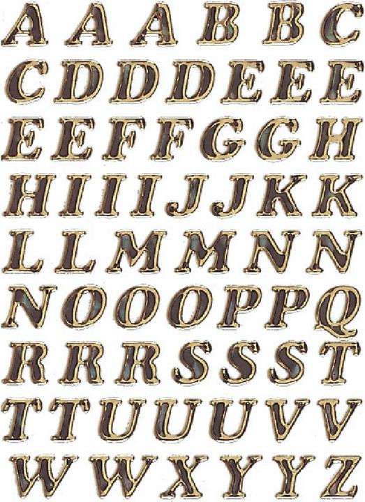 Produktbild HERMA Buchstaben Etiketten