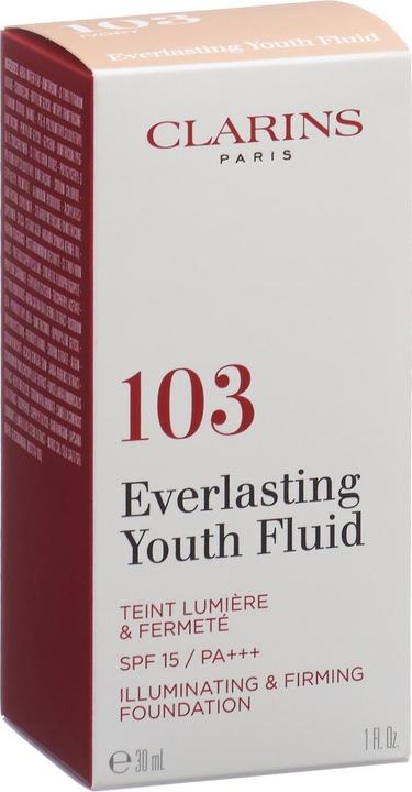 Actual product image Clarins Everlasting Youth Fluid No. 103 - Ivory (103 Ivory)