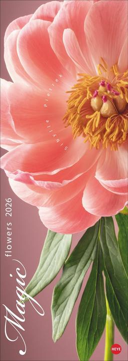Actual product image Magic Flowers Vertical Kalender 2026 (24.5 x 69 cm, German)