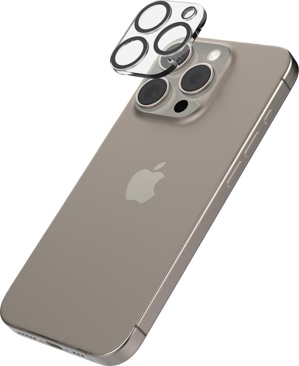 Image du produit Zagg InvisibleShield iPhone 15 Pro / Pro Max Lens Camera Protection Glass Elite (1 pièce(s), Apple iPhone 15 Pro)