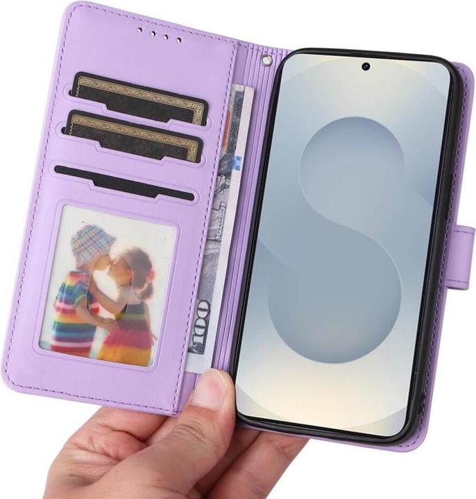 Immagine prodotto Cover-Discount Galaxy S25 Edge - Teilbare Brieftasche 2-in-1 Handyhülle (Samsung Galaxy S25 Edge)