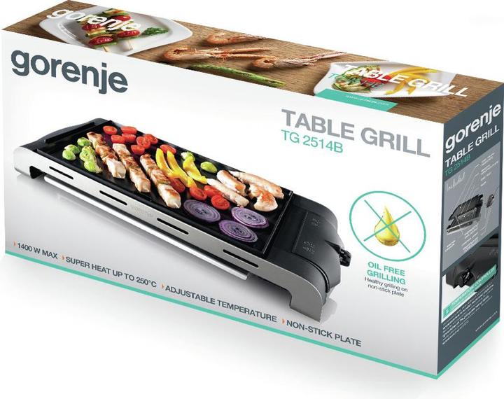 Actual product image Gorenje TG2514B Freestanding, Stainless steel