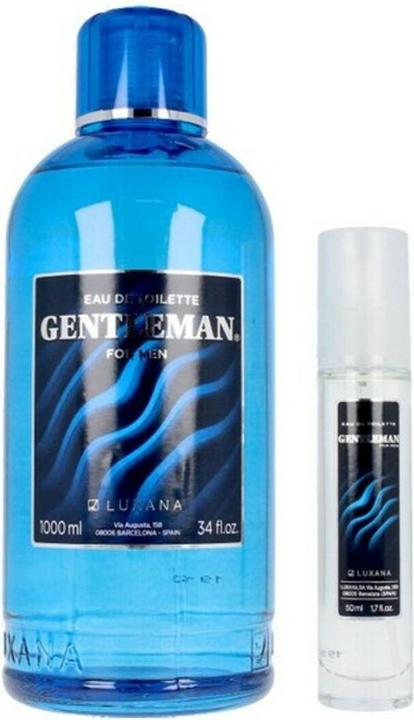 Luxana Gentleman For Men Dressing Table Water 1000ml 50ml (Eau de Toilette, 1000 ml)