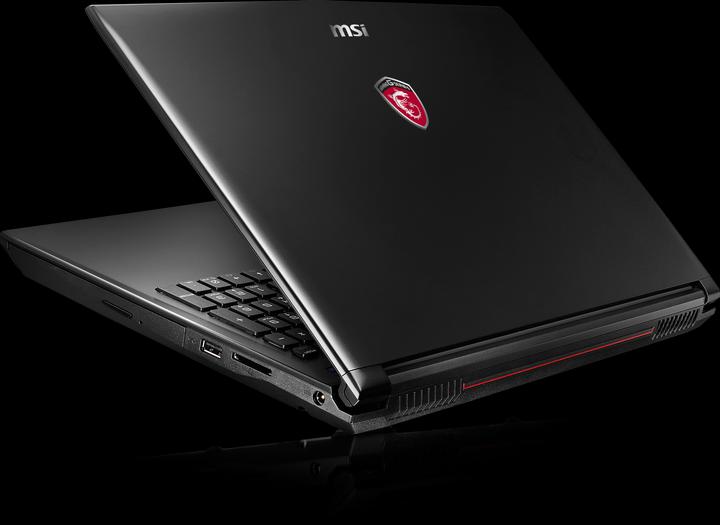 Image du produit MSI Gl62 7rd-459ch (15.60", Intel Core i7-7700HQ Intel Core i7-7700HQ, 16 Go, 256 Go, CH)