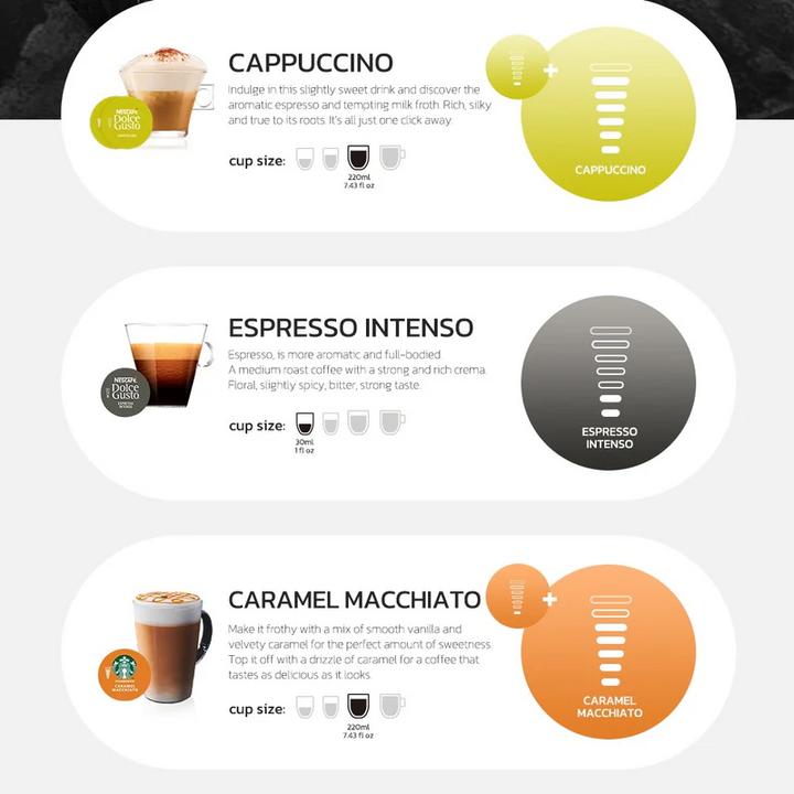 Produktbild HiBREW H1B 6in1 Kapsel-Kaffeemaschine (NESCAFÉ Dolce Gusto)