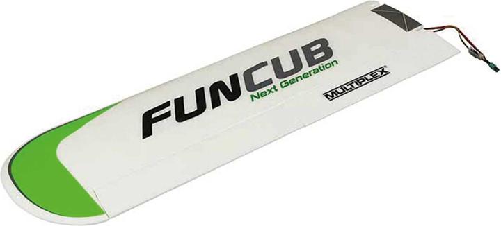 Actual product image Multiplex Tragfläche Links Funcub Ng Rr (M.Rc U. Dekor Grün)