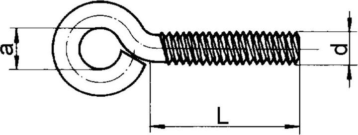 Produktbild Werkstarck Ringschrauben (1 Schrauben pro Stück)