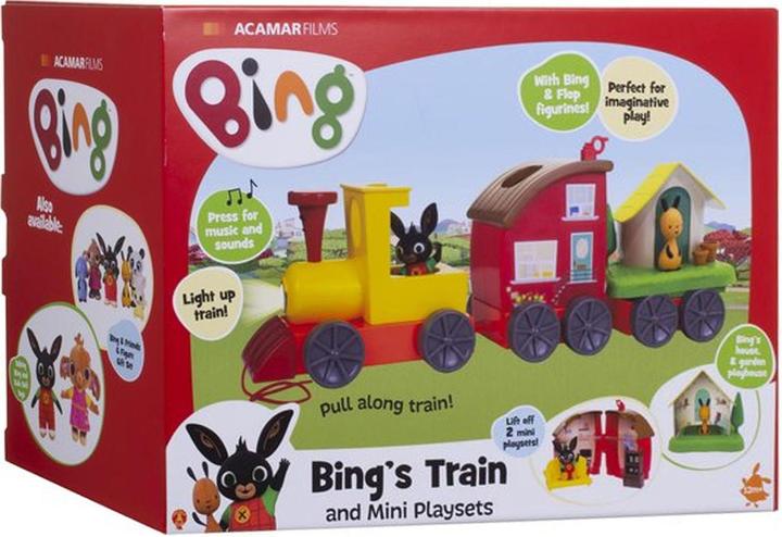 Actual product image Spectron Bing Train playset light & sound