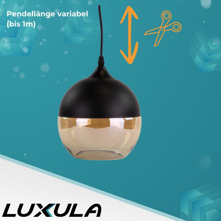 Image du produit Luxula Lampe à suspendre industrielle (E27)