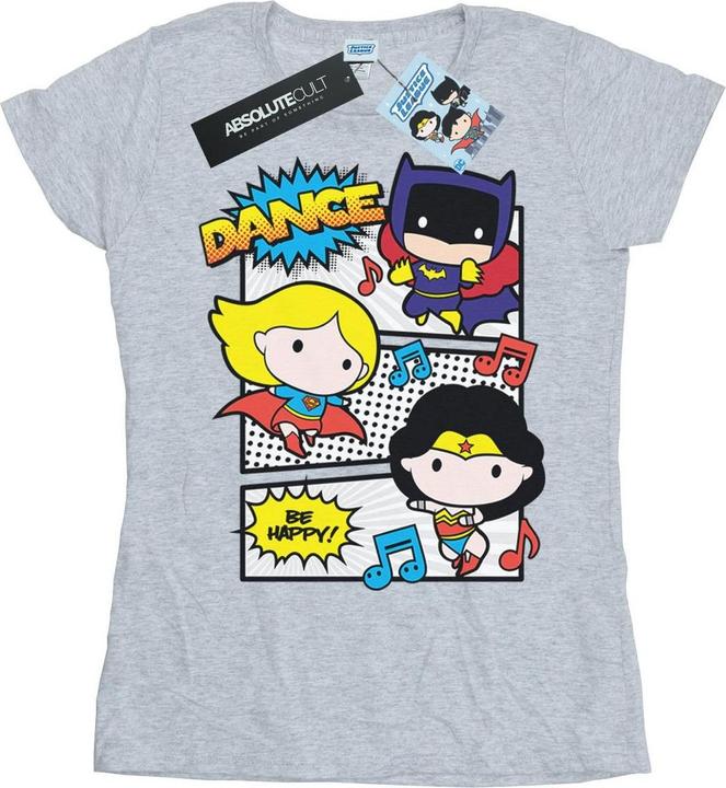 Immagine prodotto Chibi Super Friends Dance Maglietta Donna (M)