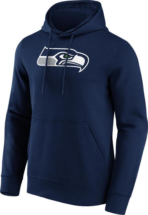 Fanatics Seattle Seahawks Mid Essentials Crest Kapuzenpullover Herren