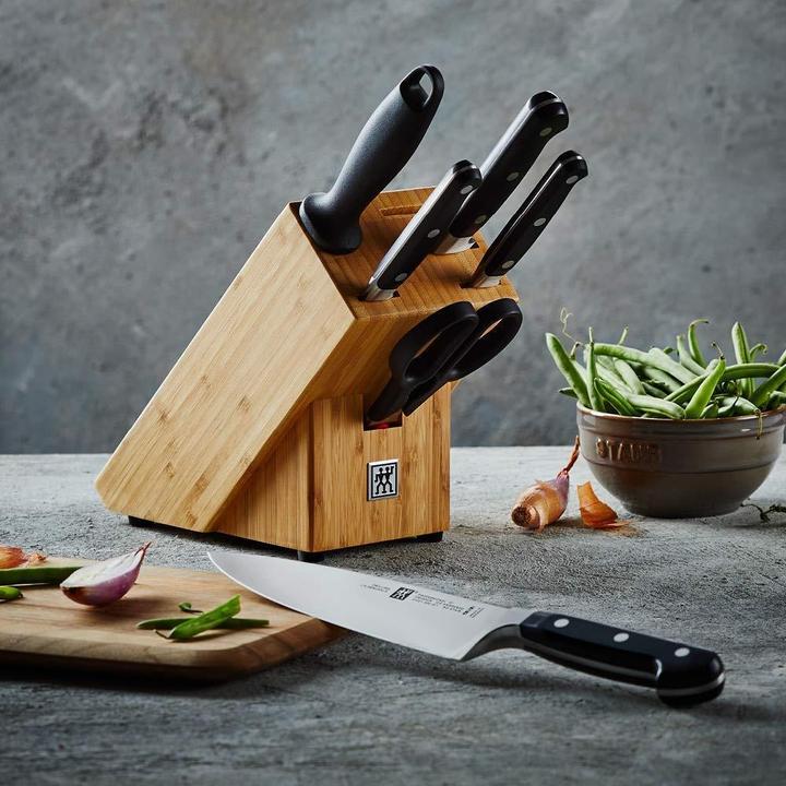 Produktbild Zwilling Messerblock Set 6-tlg. bestückt Hellbraun